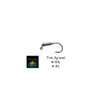 Tush Jig head W1/16 H#2 (8pk)